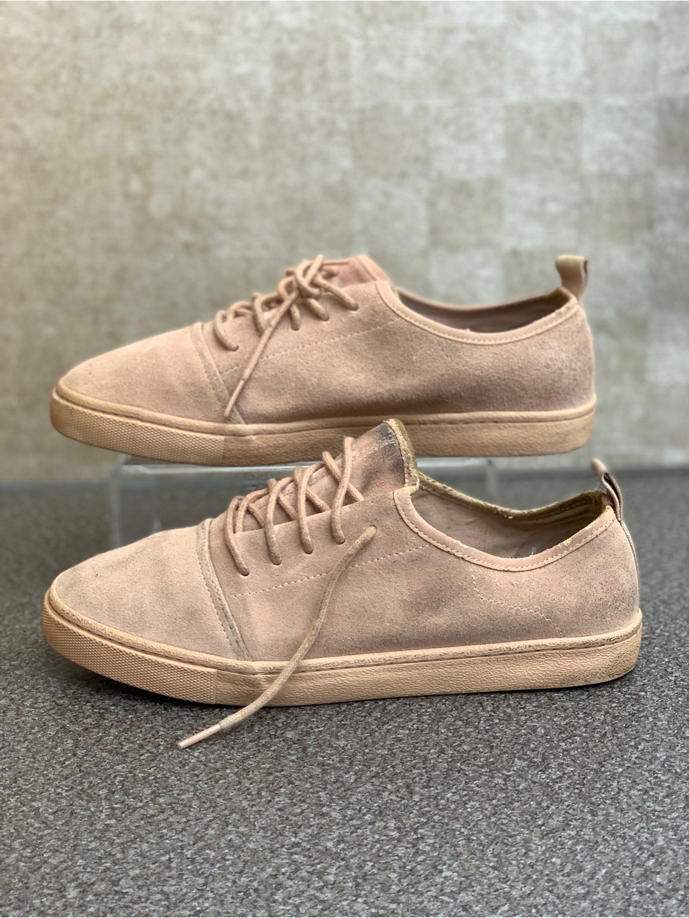 Blush Low-Top Sneakers